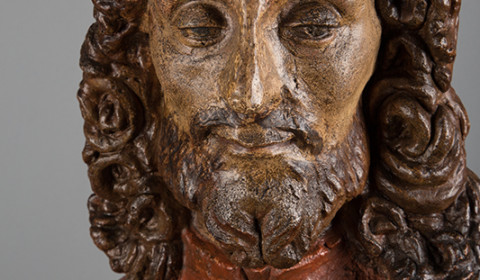 Dettaglio del Busto di Cristo