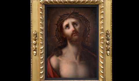 Ecce homo di Piccio con cornice